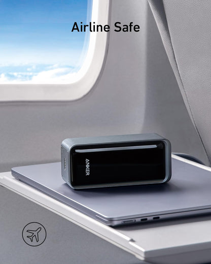 Anker Prime 72Wh Powerbank 20.000 mAh, 200W, USB-C & USB-A, Fast Charging, Black