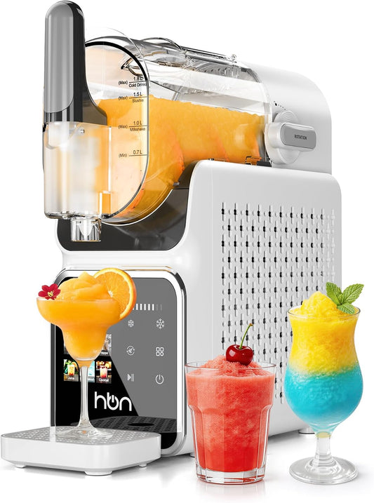 HBN CP-GBS-800 Slush Machine 1,9 L – 6 Programmes, Self-Cleaning, 220 W, Kompakt