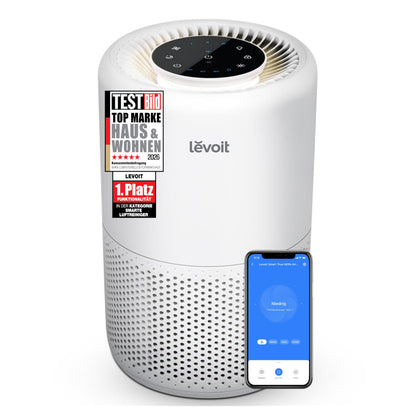 Levoit Vital 200S Smart Air Purifier 416m³/h – HEPA 99,97%, 87m², Pet Mode, 24dB, Alexa, White/Black