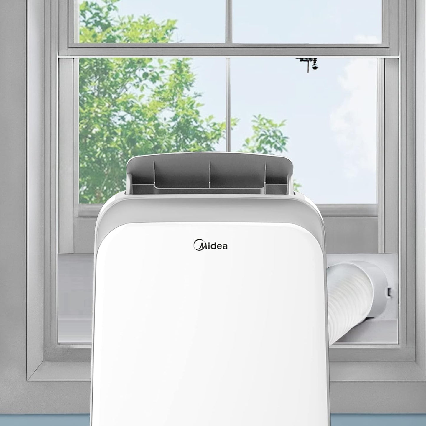 Midea Mobile 35C Portable Air Conditioner 12.000 BTU – 3-in-1, 3,5kW, Energy Class A, 41m², Remote Control, White
