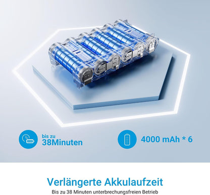 Midea X10 SF 3-in-1 Wet & Dry Cordless Vacuum – KI-Erkennung, 60°C Heißlufttrocknung, Self-Cleaning