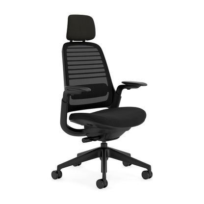 Steelcase Series 1 Office Chair, Mesh-Backrest, Ergonomic, Lumbar Support, Truffle