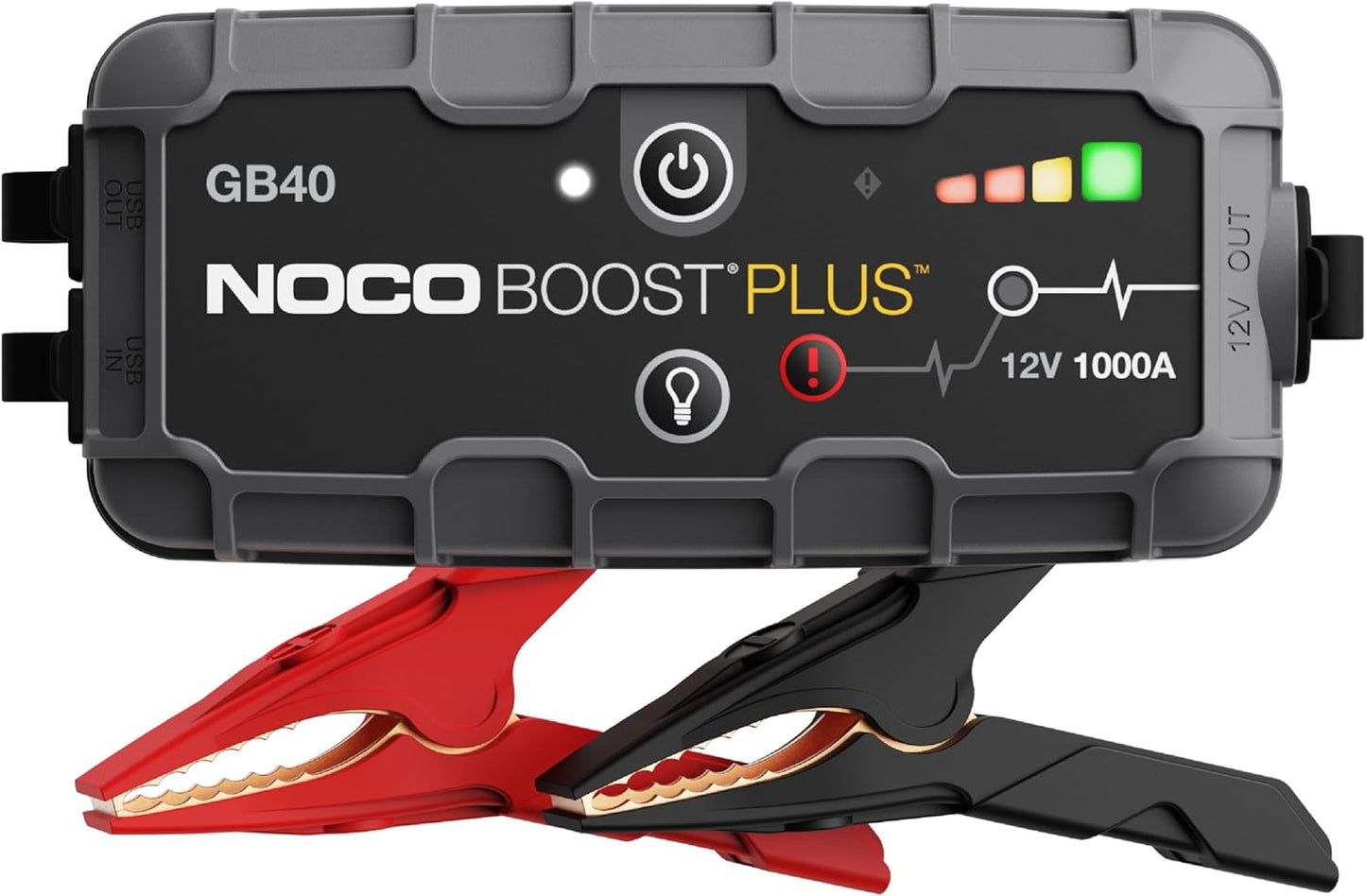 NOCO GB40 Jump Starter Power Bank 1000A – 12V, IP65, 20 Starts, LED, USB-C, Pkw/Motorrad/Boot, 1,1kg