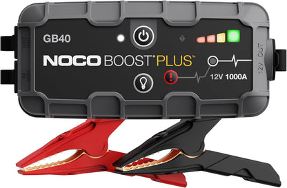 NOCO GB40 Jump Starter Power Bank 1000A – 12V, IP65, 20 Starts, LED, USB-C, Pkw/Motorrad/Boot, 1,1kg