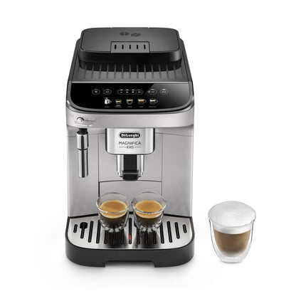 De'Longhi Magnifica S ECAM11.112.B Fully Automatic Coffee Machine – Grinder, Milk Frother, 2-Tassen, Black