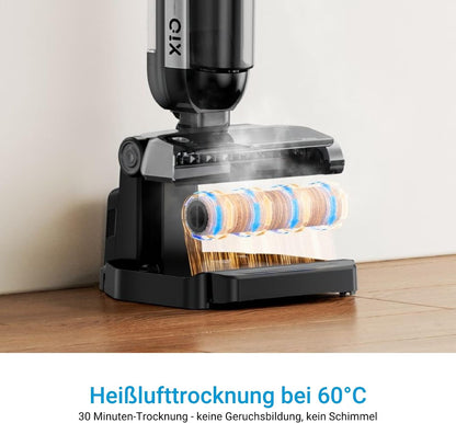 Midea X10 SF 3-in-1 Wet & Dry Cordless Vacuum – KI-Erkennung, 60°C Heißlufttrocknung, Self-Cleaning