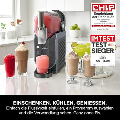 Ninja FS301EUPK SLUSHi Maschine 1,9 L – 5 Programmes, Rapid Chill, WhisperChill Kompressor, Pink