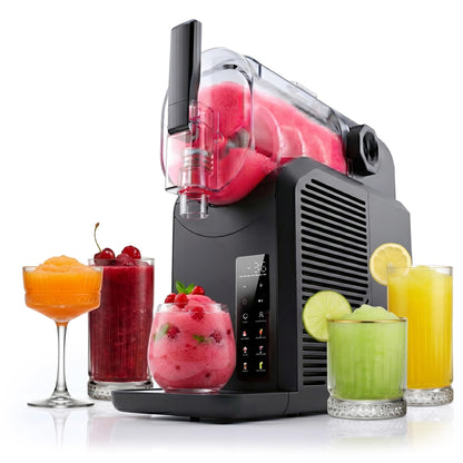 SEEGER MultiCream Ice Cream Maker 10-in-1 1,5 L – SmartSpin, 3 EasyCups, Touchscreen, Black