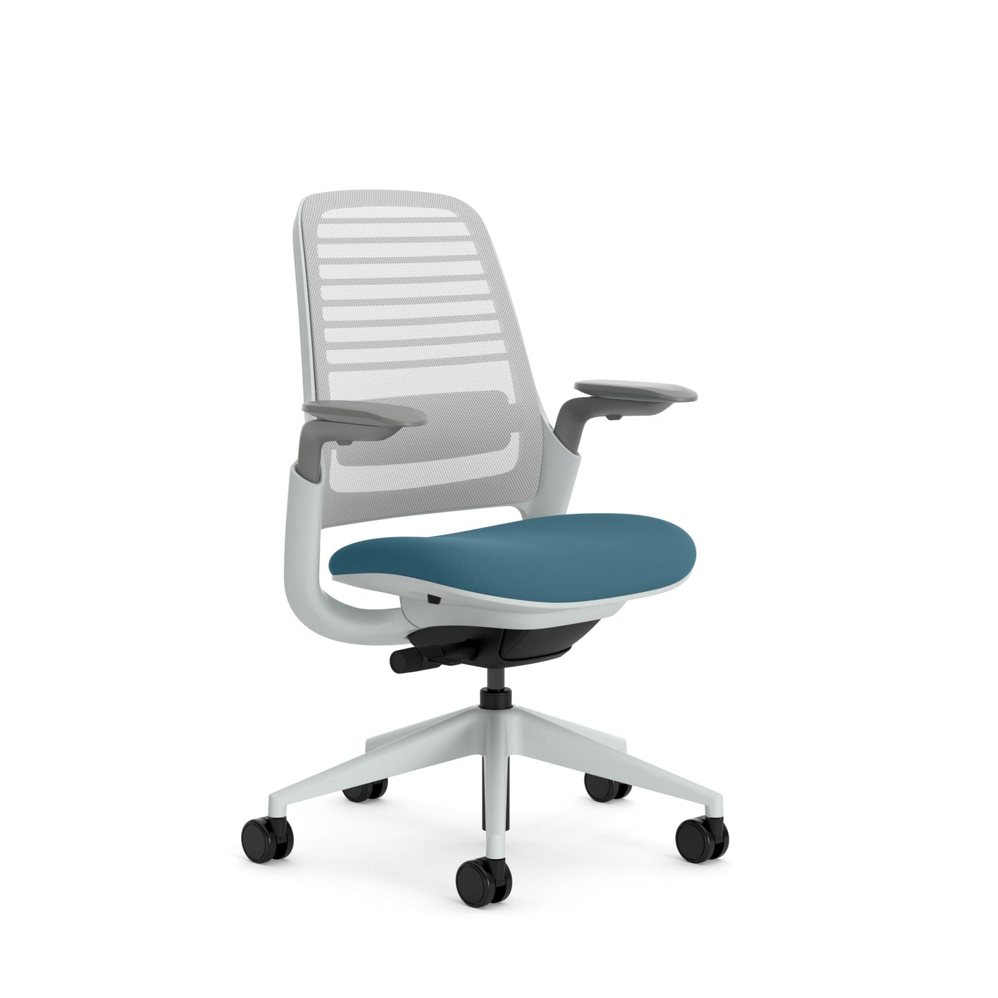 Steelcase Series 1 Office Chair, Mesh-Backrest, Ergonomic, Lumbar Support, Truffle