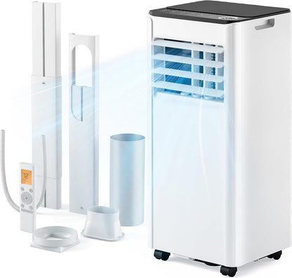 9000 BTU 3-in-1 Portable Air Conditioner with Remote Control