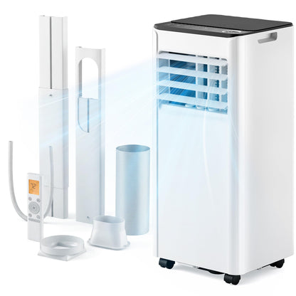9000 BTU 3-in-1 Portable Air Conditioner with Remote Control