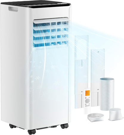 EUHOMY OL-A016FF26N2 Portable Air Conditioner 9.000 BTU – 4-in-1, R290, Energy Class A, GMCC, 25m², White