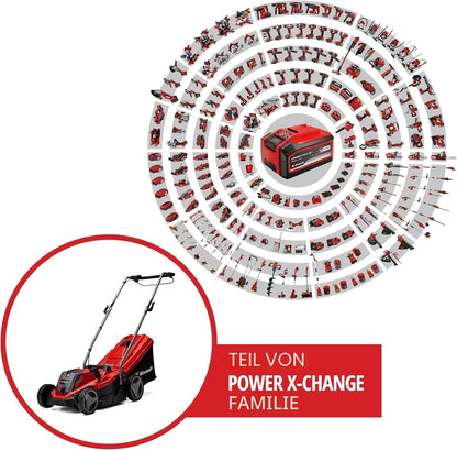 Einhell GE-CM 18/33 Li Battery-Lawn Mower 33 cm – 18V Power X-Change, Brushless Motor, 4,0 Ah Battery