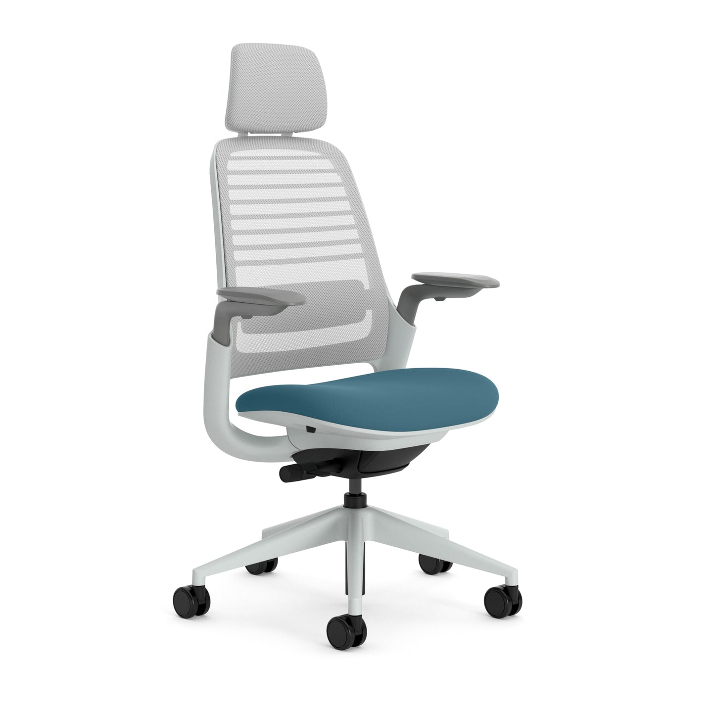 Steelcase Series 1 Office Chair, Mesh-Backrest, Ergonomic, Lumbar Support, Truffle