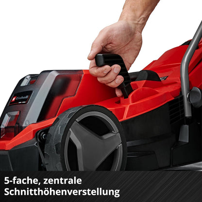 Einhell GE-CM 18/33 Li Battery-Lawn Mower 33 cm – 18V Power X-Change, Brushless Motor, 4,0 Ah Battery