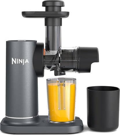 Ninja JC151EU Cold Press Juicer 700 ml – 9-Segment Auger, 150 W, 2 Filter, Grey