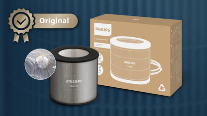 Philips AC0950/10 Air Purifier 65m² – HEPA+Aktivkohle, 99,97%, ECARF, 20,5dB, 23W, App, White