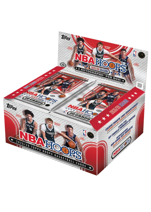 2025–26 Topps Hoops Basketball Hobby Jumbo Box
