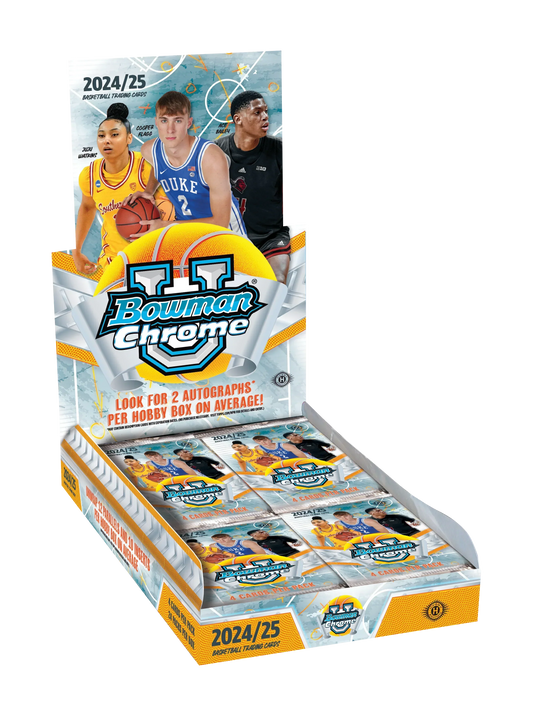 2024-25 Bowman University Chrome Basketball Hobby Box