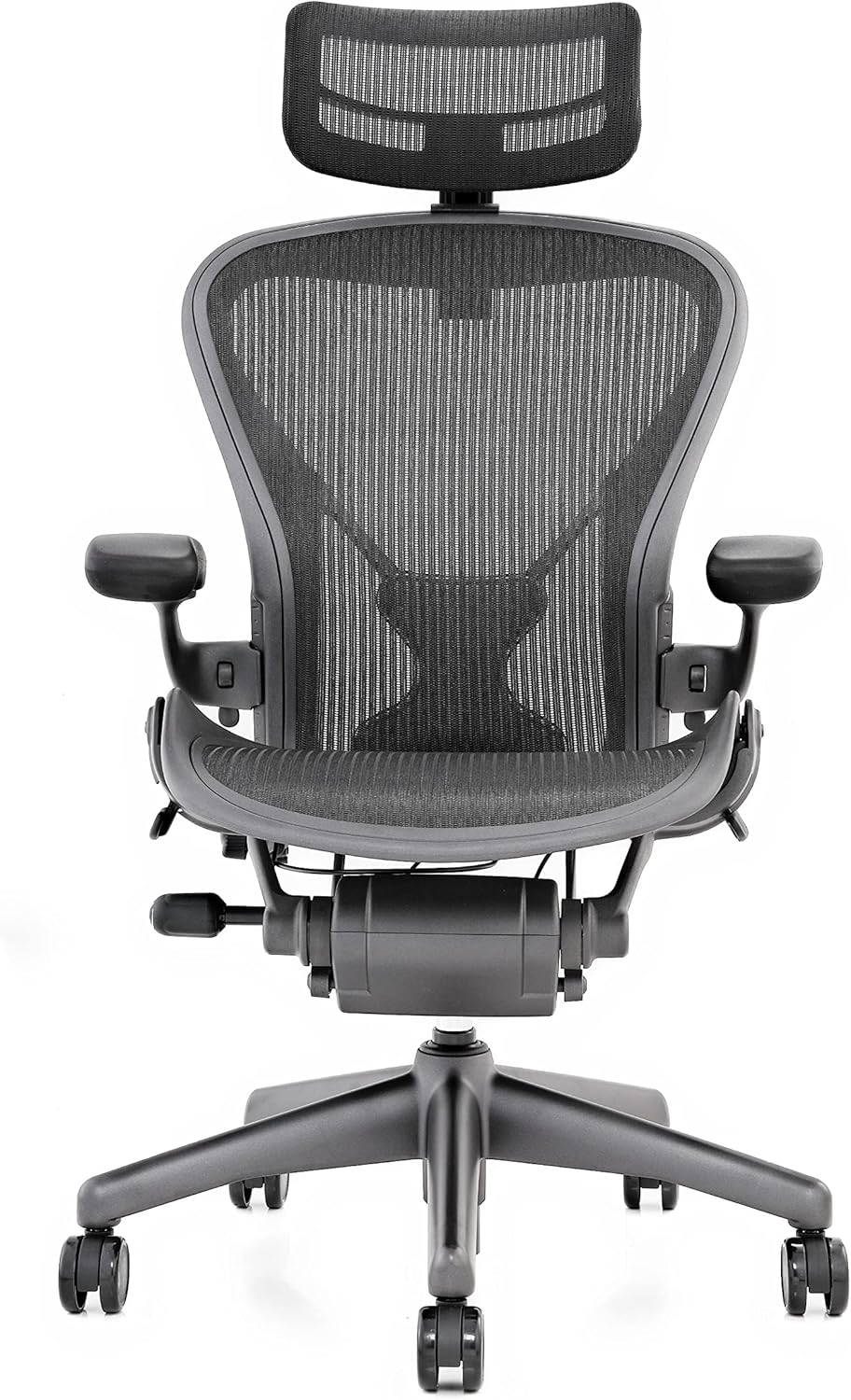 Herman Miller Aeron Classic Office Chair Size B, Refurbished, Ergonomic, Black