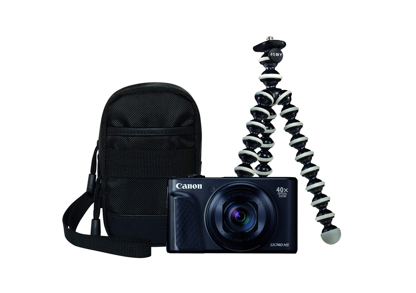 Canon PowerShot SX740 HS Compact Camera – 40x Zoom, 4K, 20,3MP, WiFi, DIGIC 8, Black