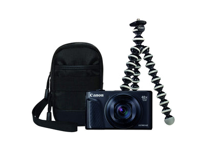 Canon PowerShot SX740 HS Compact Camera – 40x Zoom, 4K, 20,3MP, WiFi, DIGIC 8, Black