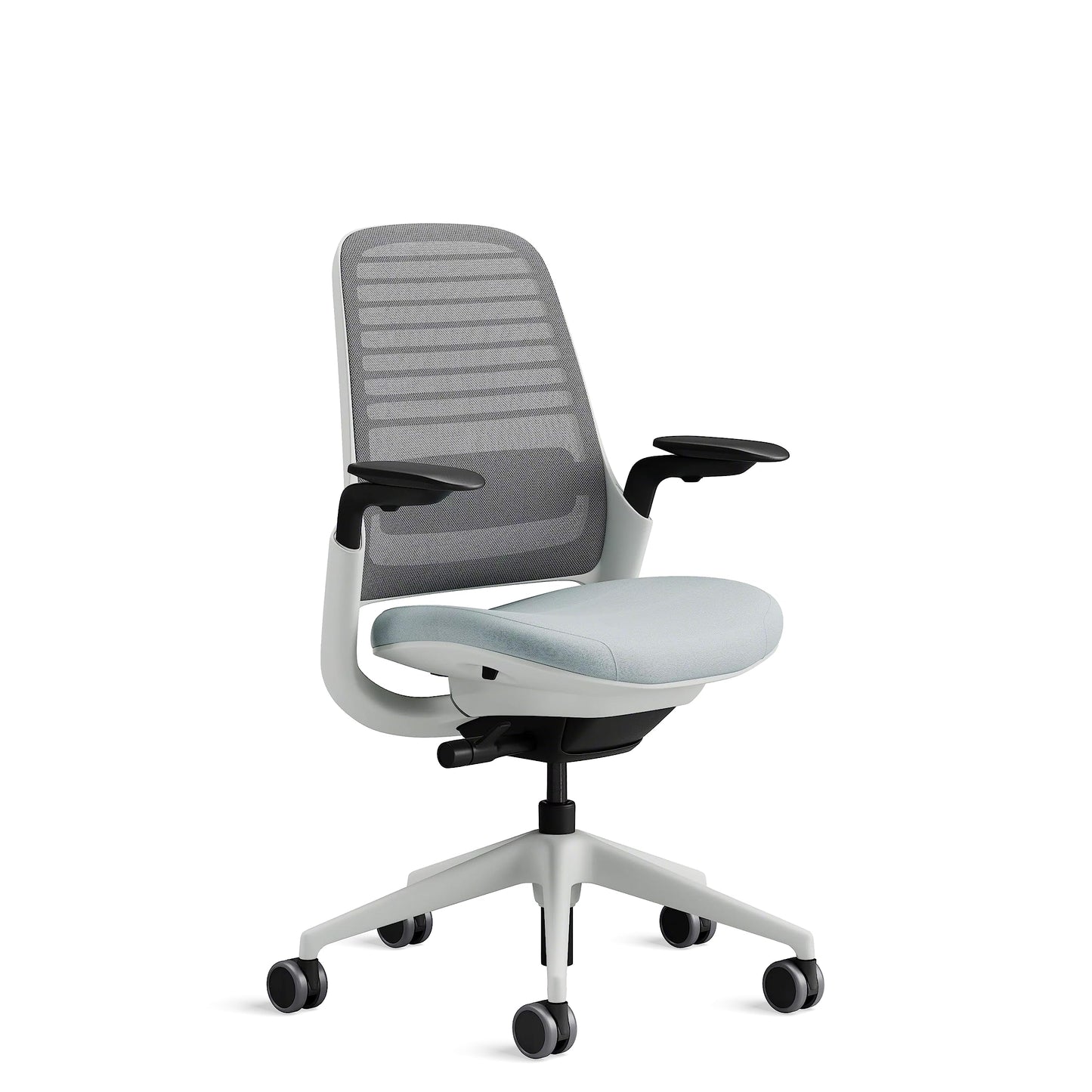 Steelcase Series 1 Office Chair, Mesh-Backrest, Ergonomic, Lumbar Support, Truffle
