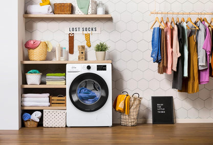 Gorenje WPNEI74A1TS Washing Machine 7kg – Steam, ConnectLife App, 1400 U/min, AquaStop, Energy Class A-10%, White