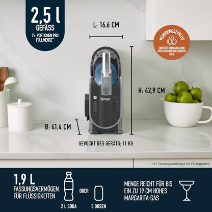 Ninja FS301EUTG SLUSHi Maschine 1,9 L – 5 Programmes, Rapid Chill, WhisperChill Kompressor, Green