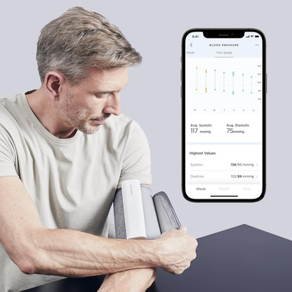 Withings BPM Connect WPM05 Blood Pressure Monitor, WiFi & Bluetooth, Health Mate App, LED