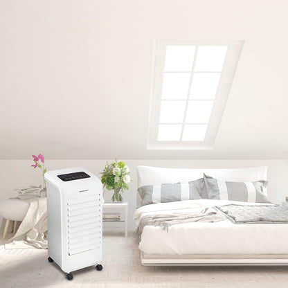 Blaupunkt Tower Fan with Remote Control, 80 W, Timer, Portable, for rooms Up to 35 m², Freestanding, White