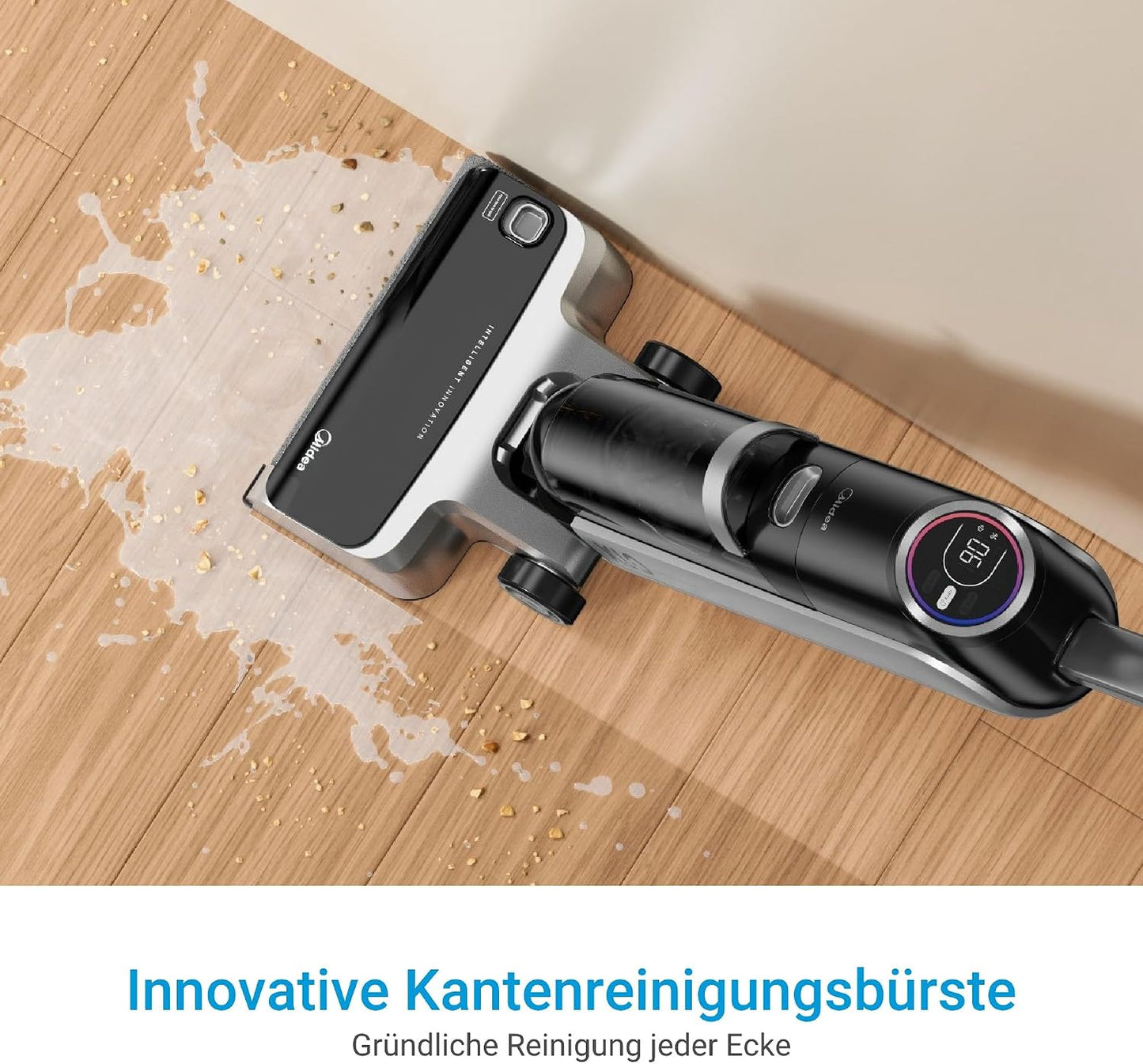 Midea X10 SF 3-in-1 Wet & Dry Cordless Vacuum – KI-Erkennung, 60°C Heißlufttrocknung, Self-Cleaning