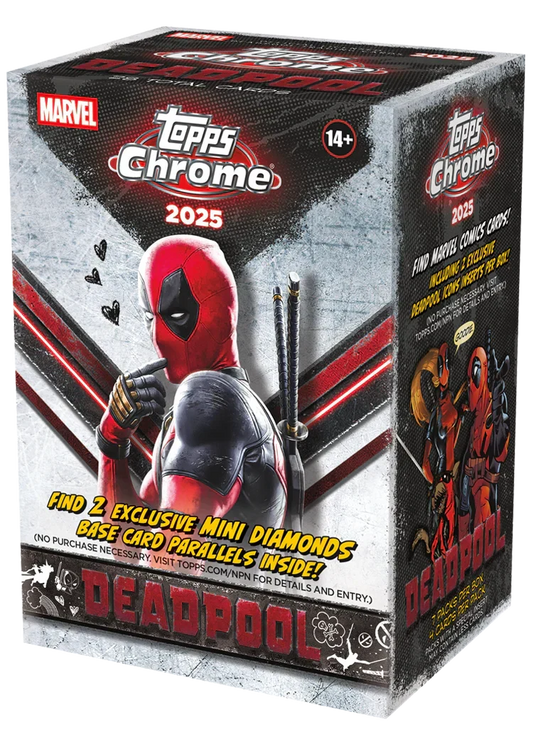 2025 Topps Chrome Deadpool Value Box
