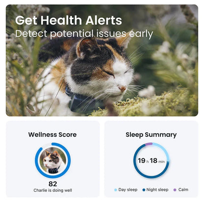 Tractive Smart GPS Cat Tracker with Activity Monitoring – Black