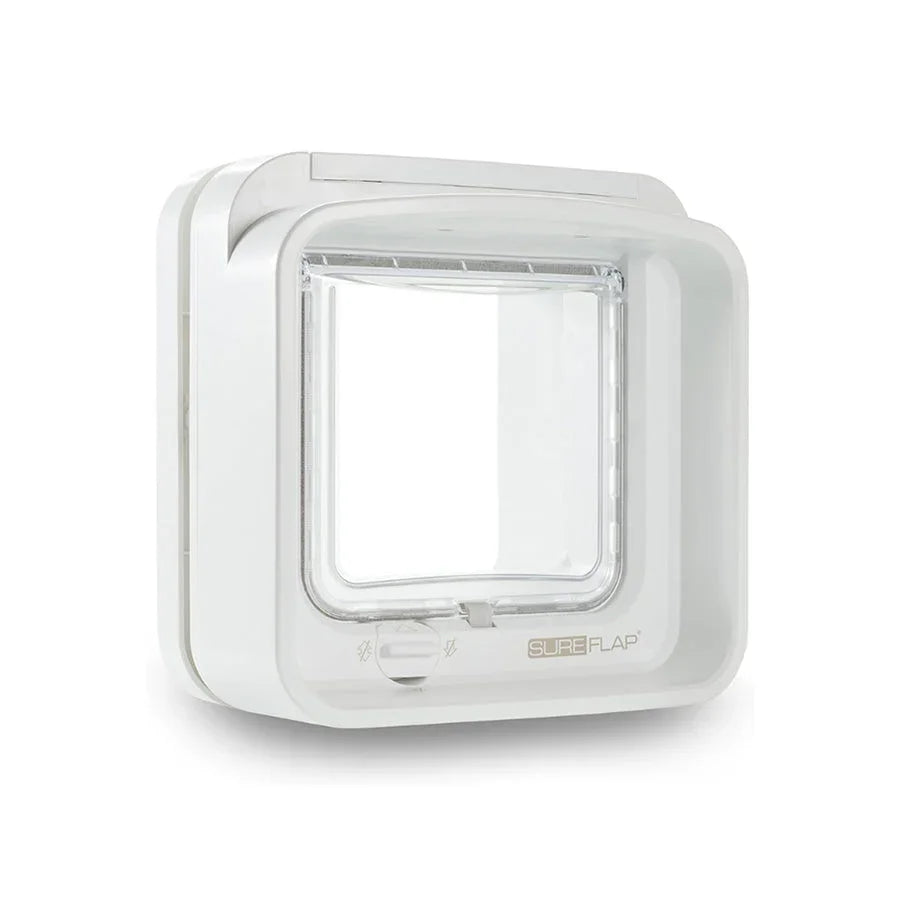 SureFlap DualScan Microchip Cat Flap – Small White