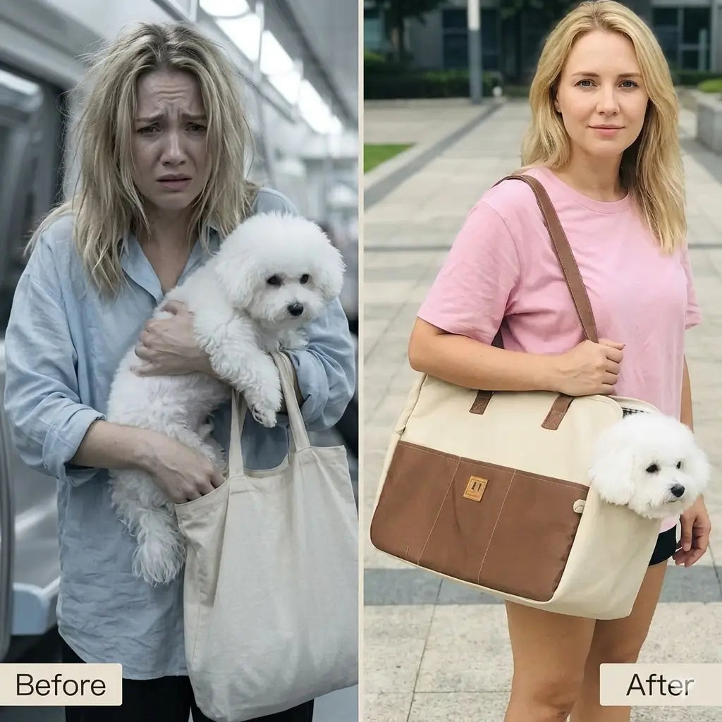 Stylish Pet Shoulder Carrier Bag