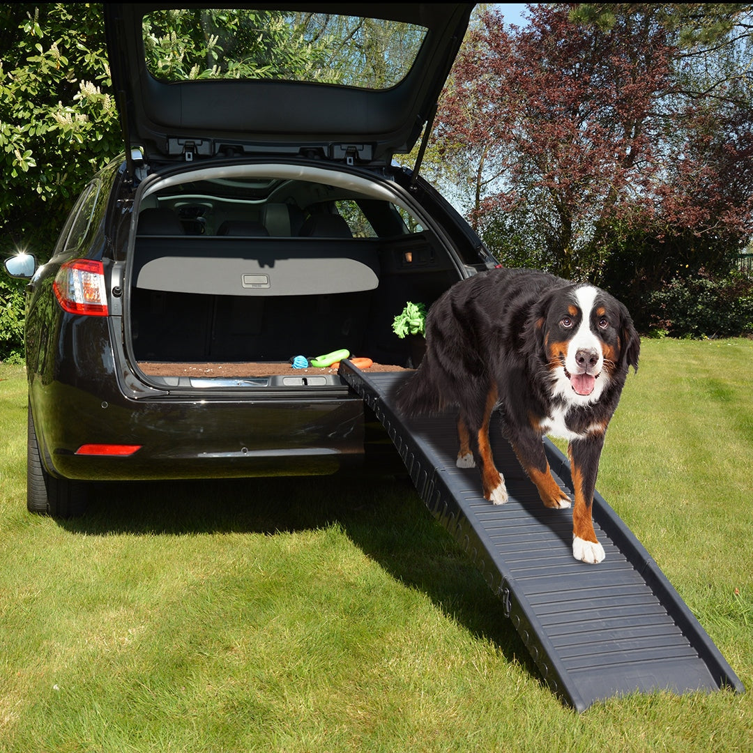 Folding Vehicle Pet Ramp for Dogs – Portable & Easy Access