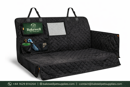 Dog Car Seat Cover – Waterproof Protective Back Seat Cover for Dogs | Bakewell Pet Supplies