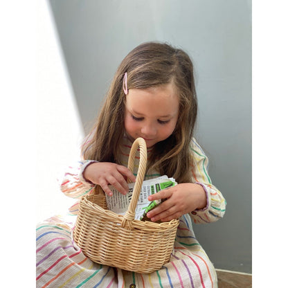 Wicker Shopping Basket