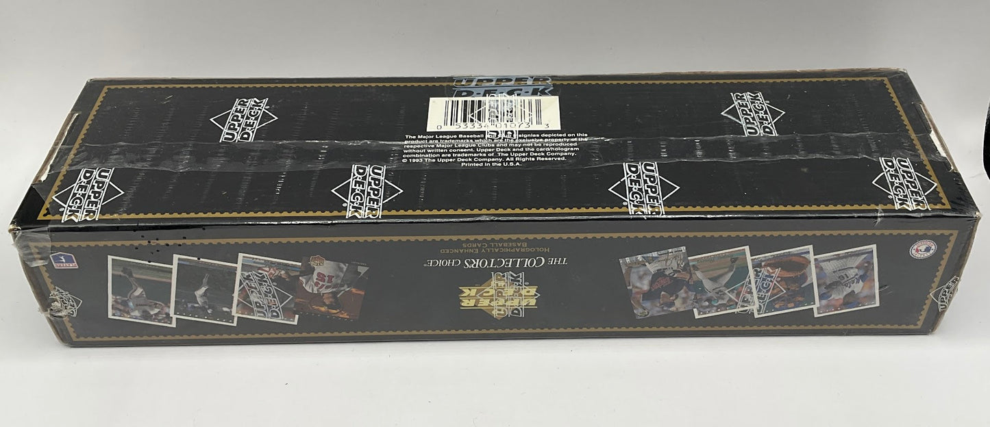1993 Upper Deck Baseball Factory Set #1 *See Pictures for Condition*