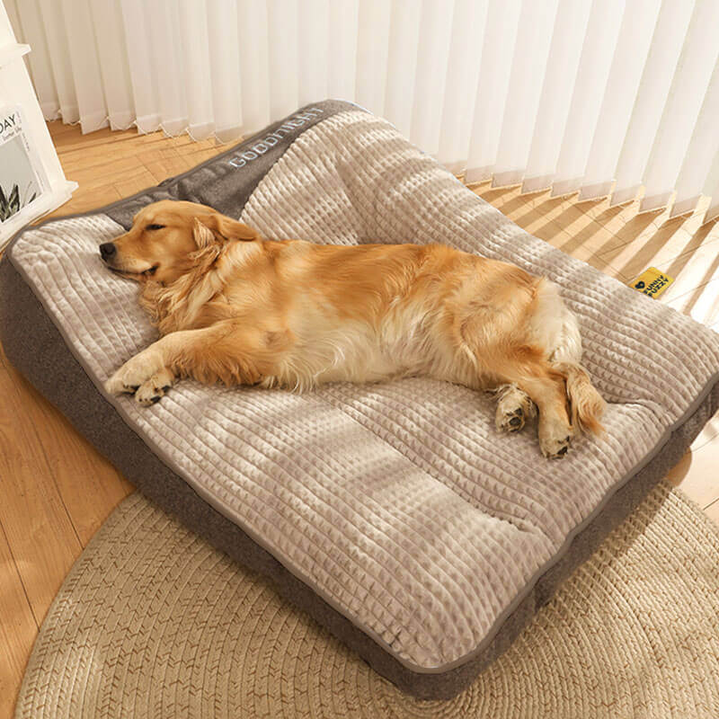 Large Thick Scratch-resistant Spine Protection Orthopaedic Dog Cushion Bed