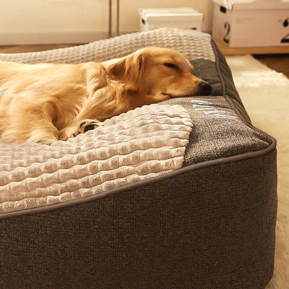 Large Thick Scratch-resistant Spine Protection Orthopaedic Dog Cushion Bed