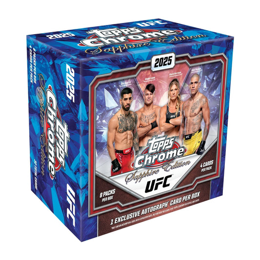 2025 Topps Chrome UFC Sapphire Edition Box