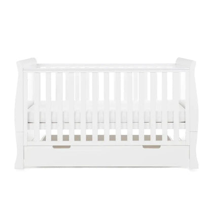 Obaby Stamford Classic Sleigh (3 Piece) Room Set - White