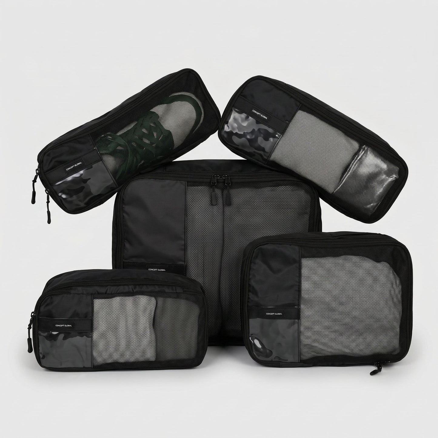 Compression Packing Cubes — 5-Piece Set