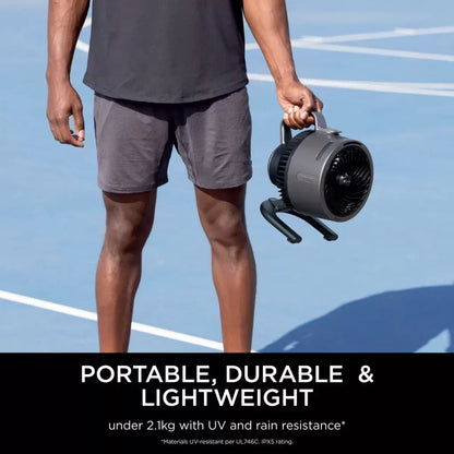 Shark FlexBreeze HydroGo Portable Misting Fan FA050UK – Charcoal