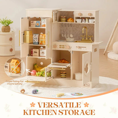Toddler Chef - Wooden Play Kitchen