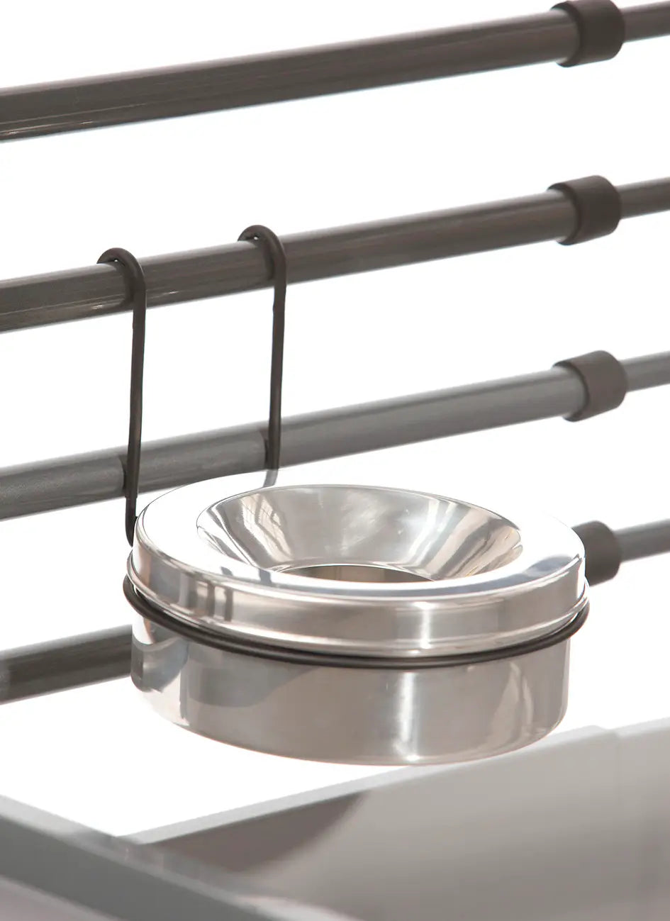 Hanging Dog Bowl Stainless Steel