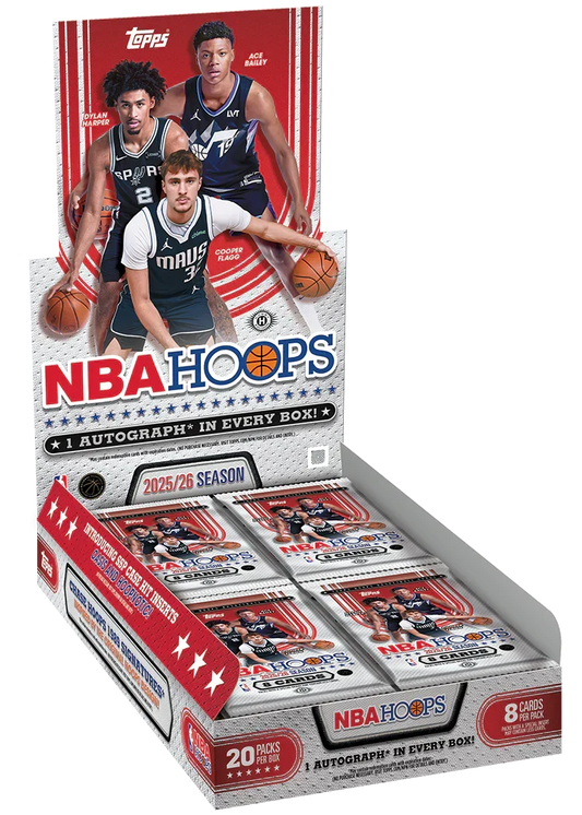 2025–26 Topps Hoops Basketball Hobby Box