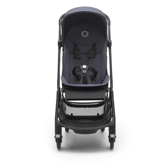 Bugaboo Butterfly Compact Travel Stroller with Bumper Bar – Stormy Blue Lightweight Pushchair